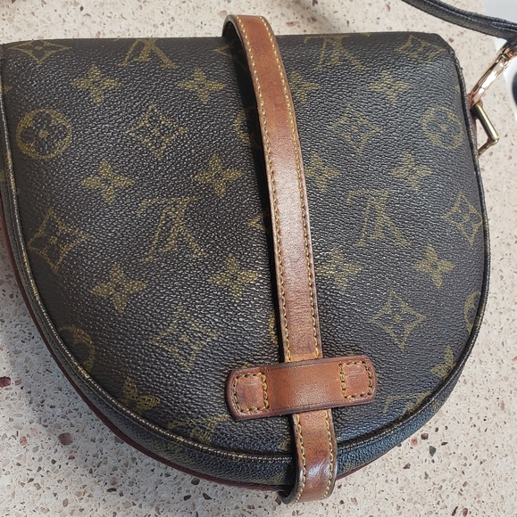 VINTAGE π€ LOUIS VUITTON Chantilly PM Monogram Canvas Small Crossbody Bag - Picture 15 of 16